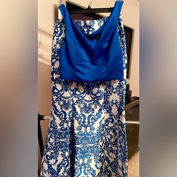 Michelle Size 15 NWOT Two Piece Gown Plus Size Formal - Picture 3 of 4